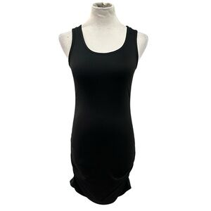 10/$25🦋 TMG Black Sleeveless Ruched Mini Dress - Size Small